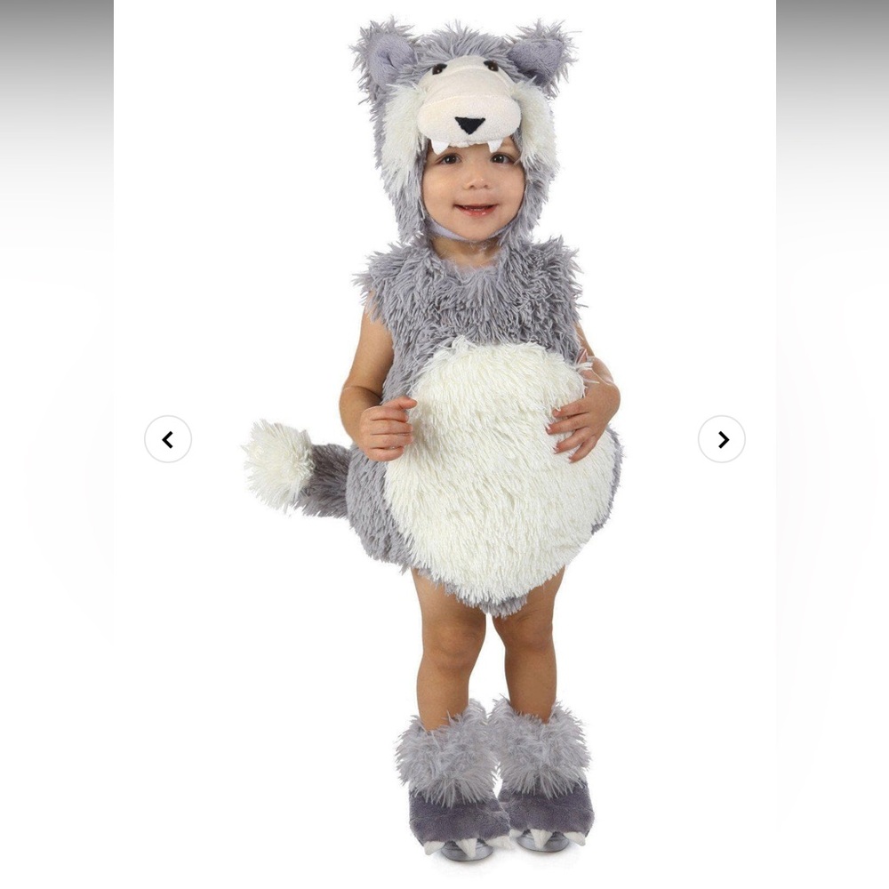 Baby/Toddler Vintage Beau the Big Bad Wolf Costume